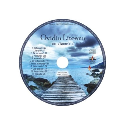 CD Ovidiu Liteanu - Intoarce-te, vol.5